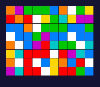 Kleurrijke pixel art bouwblokjes